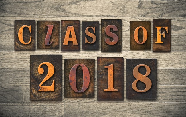 class of 2018
