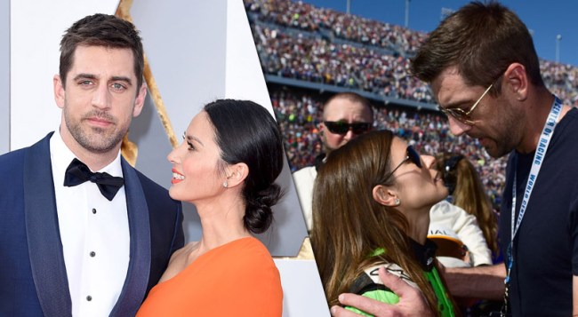 Olivia Munn Danica Patrick Aaron Rodgers
