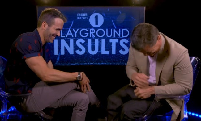 Ryan Reynolds Josh Brolin Playground Insults