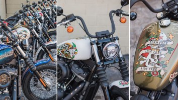 Sailor Jerry And Harley-Davidson Combined To Make Six Dope Custom Motorcycles (Enter To Win One)