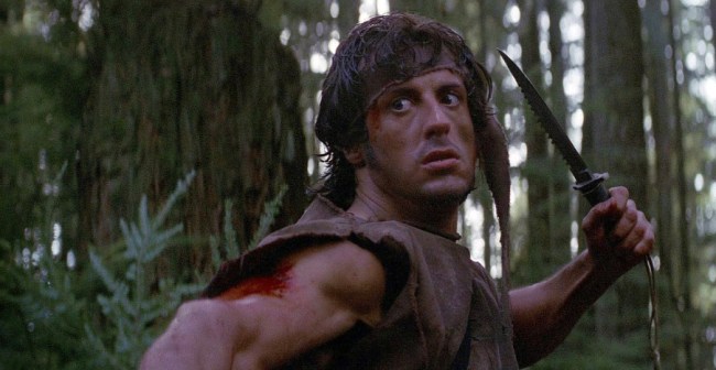 Sylvester Stallone Story Outfit First Blood