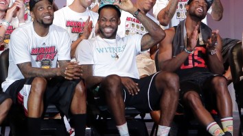 LeBron James Met With Udonis Haslem And Dwyane Wade In Miami Before NBA Finals