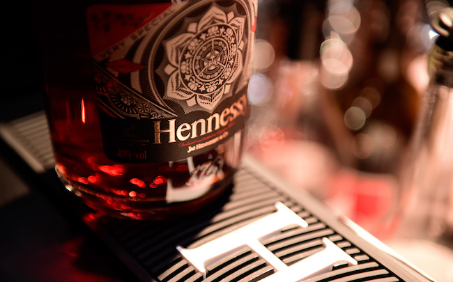 Hennessy bottle