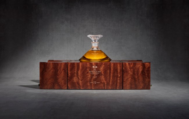 Macallan unveils 72-year-old whisky