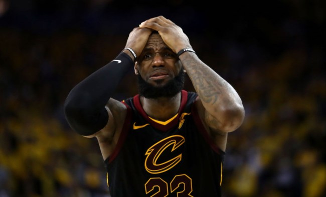 sad lebron james