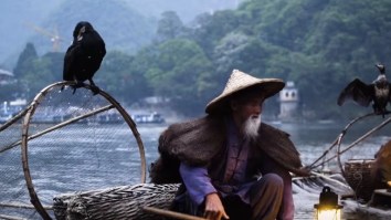 These Dudes Go Fishing Using Live Birds And It’s Wild To See How Well It Works