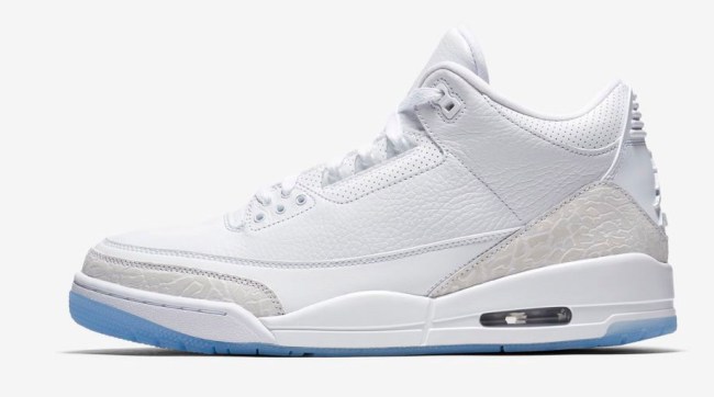 AIR JORDAN III triple white