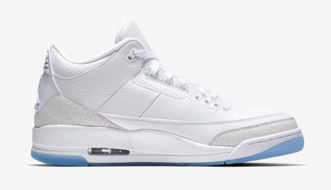 AIR JORDAN III triple white