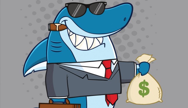 Americans Swim Sharks Get Out Debt