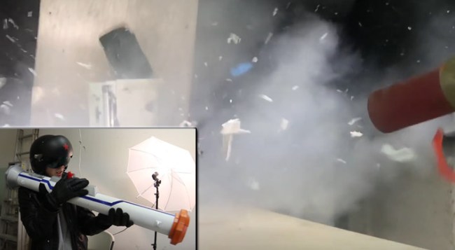 NERF Bazooka Fires Pool Noodle Rockets