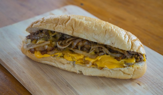 Philadelphia Cheesesteak Sandwich