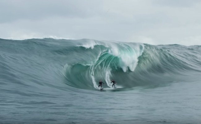 big wave surfing