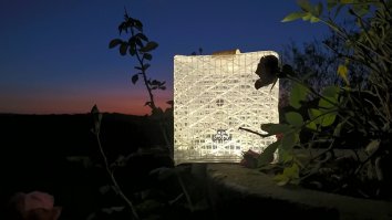 This Solar Powered Cube Light Is A Badass Addition To Your Camp Site