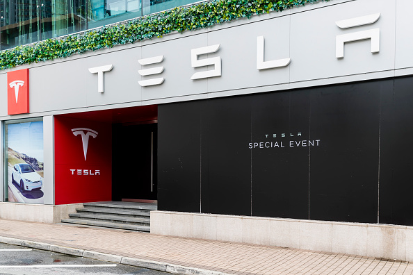 TESLA showroom at the Pulse, Repulse Bay, Hong Kong on August 15 2018 in Hong Kong, Hong Kong. (Photo by Yu Chun Christopher Wong/S3studio/Getty Images)