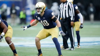 Notre Dame Will Wear Non-Gold Helmets For The First Time Since The 1940s In November’s ‘Shamrock Series’