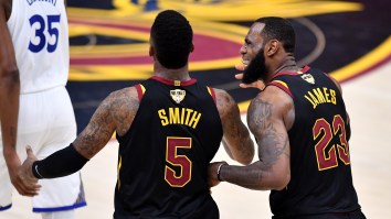 J.R. Smith Materializes His Mid-Life Crisis In The Form Of A Giant ‘Supreme’ Tattoo On His Calf