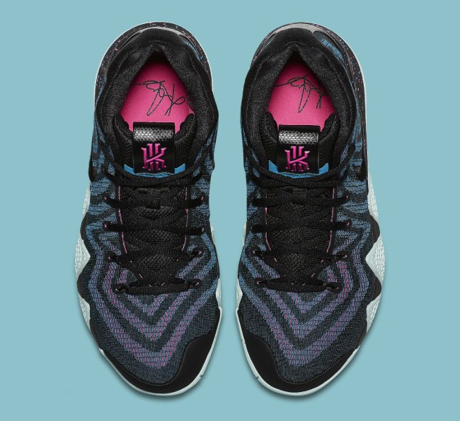 Nike Kyrie 4 Black Laser Fuschia