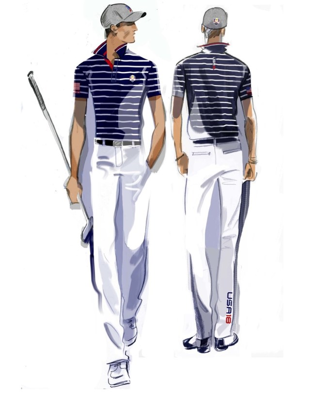 2018 Ryder Cup Scripting Team USA