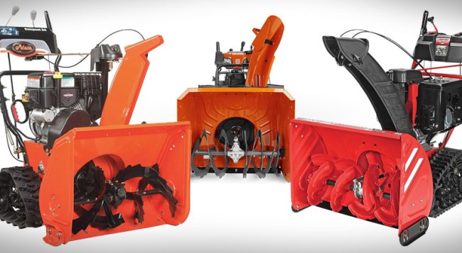 best gas snow blowers