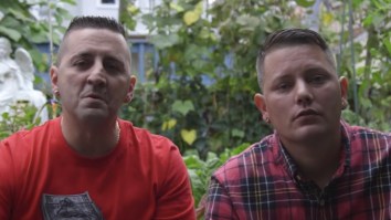 Two Guys Find Red Sox Banner After It ‘Fell Off A Truck’ And Go Viral For The Most Boston Interview Ever Recorded