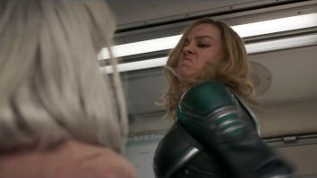 Captain Marvel Punching An Old Woman Might Be The Greatest Meme To Ever Come Out Of The MCU