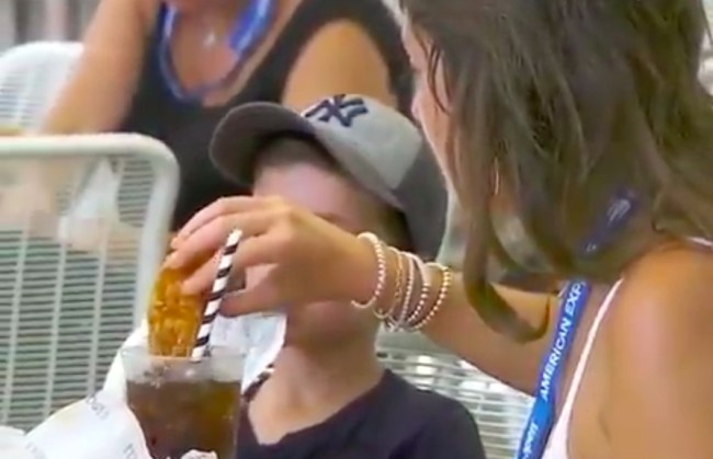 chicken fingers soda us open