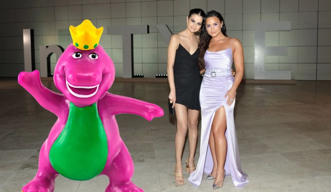 Demi Lovato Selena Gomez Barney