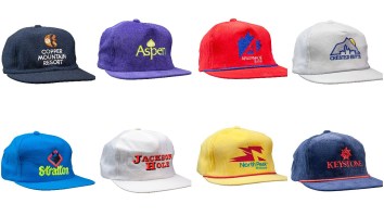 Ski Season Is Coming And I MUST Have These Vintage ’80s Throwback Ski Resort Snapbacks