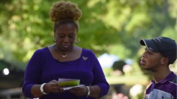 Carolina Panthers Pull First Class Move, Host Saundra And Chancellor Lee Adams, Victims Of The Rae Carruth Murder