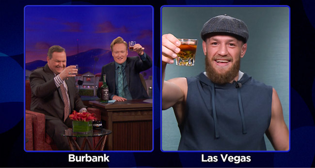 Conor McGregor Conan OBrien UFC 229