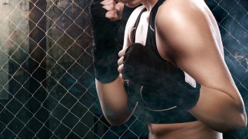 Female MMA Fighter Took Such A Brutal Beating It Looked Like She Was Growing A Second Head