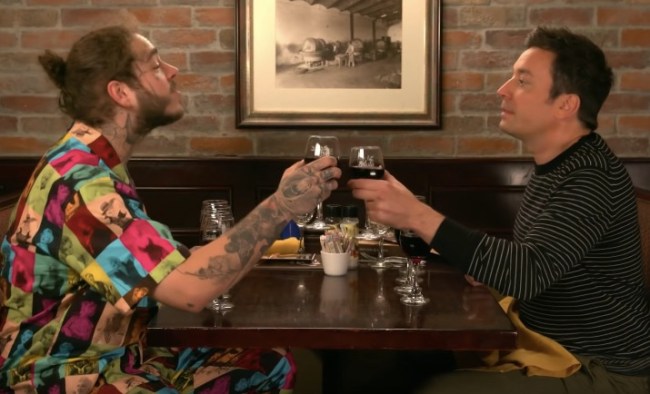Post Malone Jimmy Fallon Olive Garden