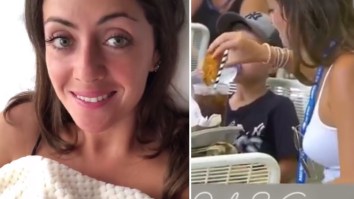 The Girl Who Dipped Her Chicken Fingers In Soda At The US Open Is Taking Over The BroBible Instagram Today!