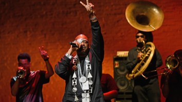 Legendary Old School Rapper Slick Rick Shows Off His Crazy Jewelry Collection Including A Diamond Eye Patch