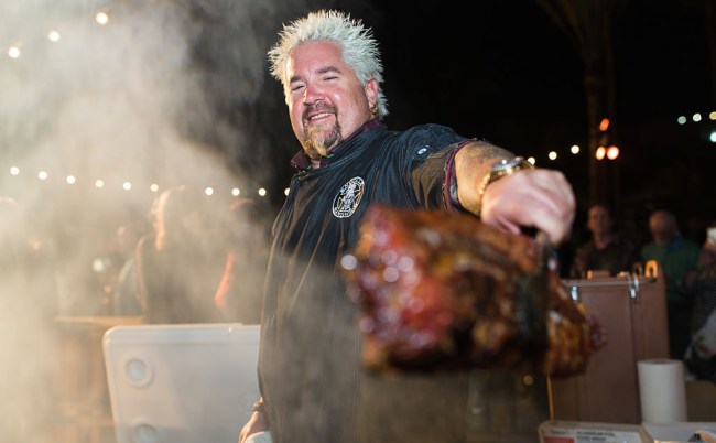 guy fieri feeds california wildfire victims