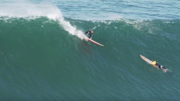 This Compilation Of The Gnarliest Giant Wave Wipeouts At Nazaré Is Proof That Surfers Are Totally Insane
