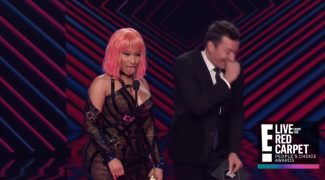 Nicki Minaj Shoots Shot Michael Jordan