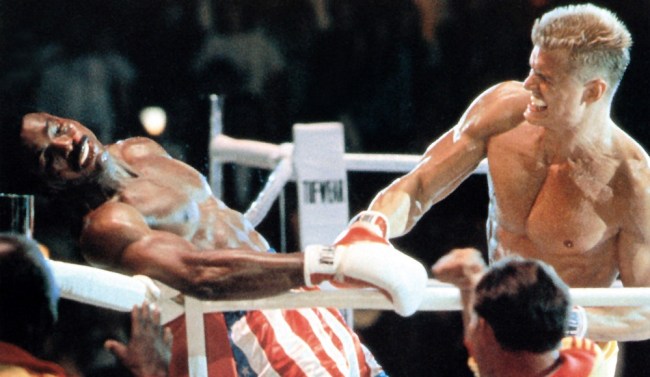 Sylvester Stallone Ghost Apollo Creed 2