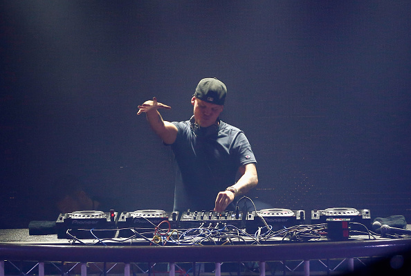 SAN FRANCISCO, CA - FEBRUARY 07: DJ Avicii performs onstage during Rolling Stone Live SF with Talent Resources on February 7, 2016 in San Francisco, California. (Photo by Rich Polk/Getty Images for Rolling Stone)