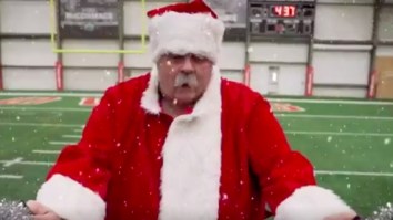 Browns Coach Bob Wiley Shines As Santa Claus In Enchanting Christmas Video