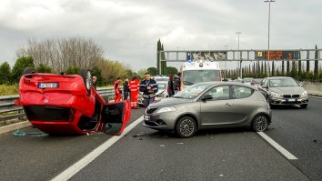 Commentator Sets Record For Most Curse Words Used In Under 2 Minutes Describing Drunk Driver Smashing Into 8 Cars