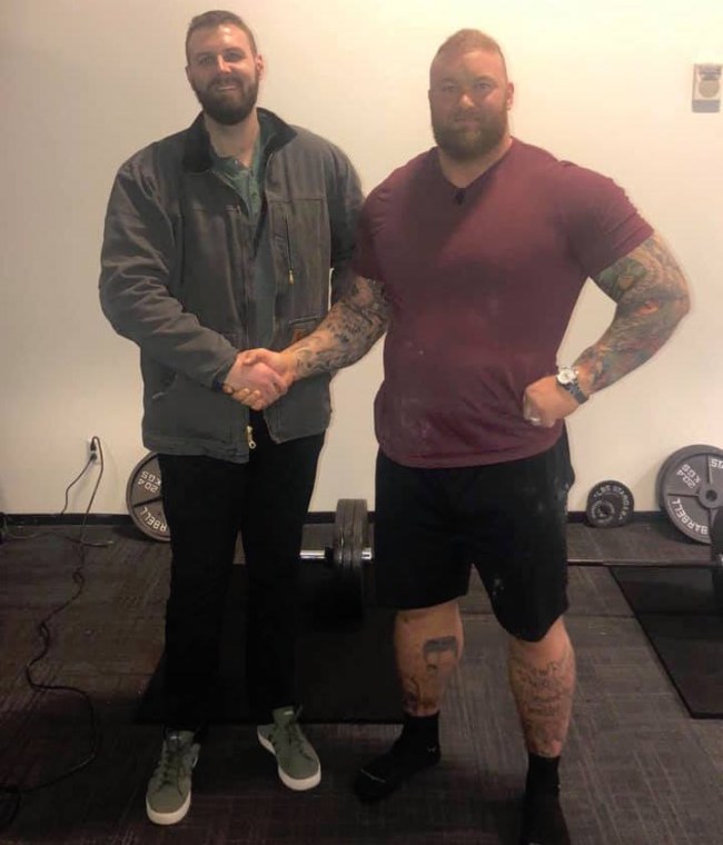 Hafthor Bjornsson game of thrones interview