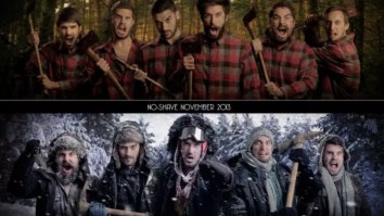This Group Of Bearded Bros Has Posed For An Epic Picture At The End Of No Shave November For The Last Six Years In A Row