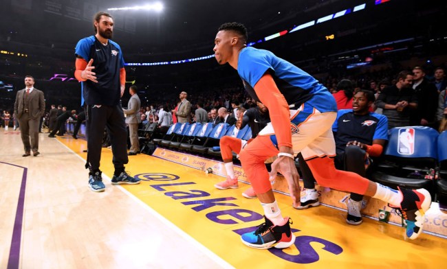 Russell Westbrook Wore Suit Matching OVEN MITTS Twitter Jokes