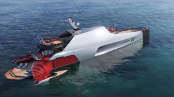 The Ultra-Luxe Carat 187 Superyacht Was Designed To Throw Swanky Parties On The Open Seas