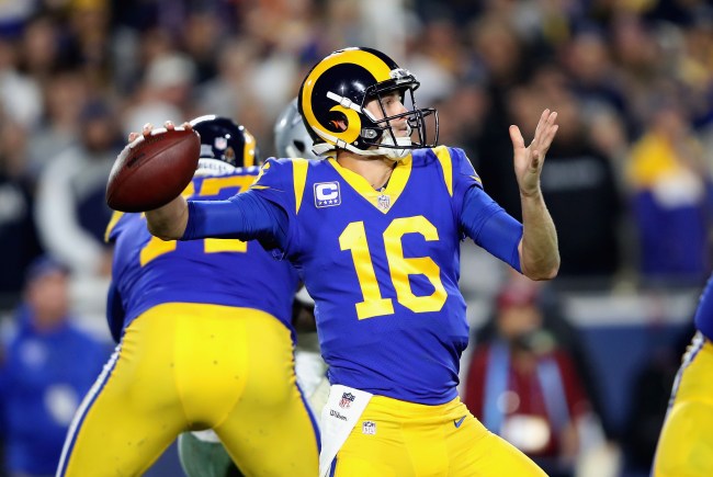 Los Angeles Rams throwback uniforms