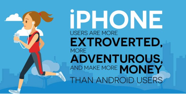 iphone owners are happier, wealthier than android users study