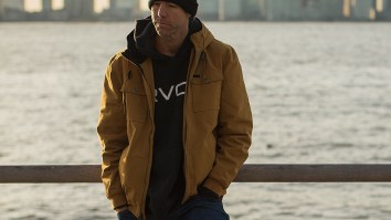 This RVCA Hooded Bomber Jacket Is 34% Off And Will Be Your Go-To Jacket In Awful Weather