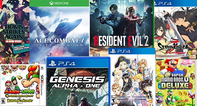 upcoming video game new releases january 2019