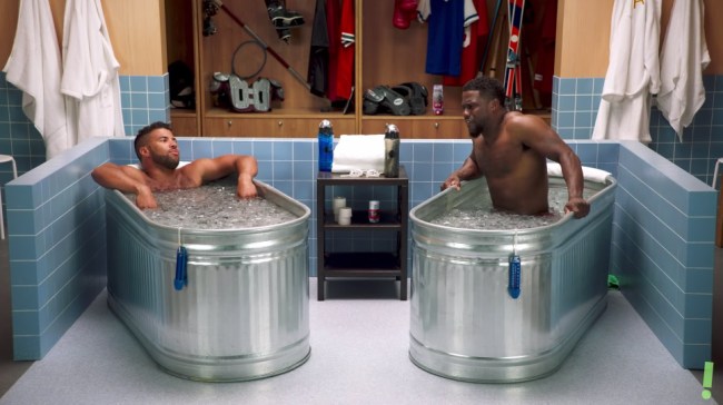 Bubba Wallace Kevin Hart Cold As Balls